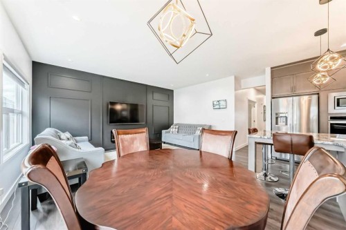 65 Saddlestone Green Ne, Calgary, AB - Indoor Photo Showing Dining Room