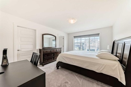 65 Saddlestone Green Ne, Calgary, AB - Indoor Photo Showing Bedroom