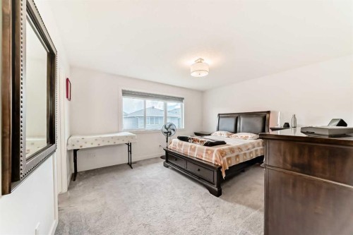 65 Saddlestone Green Ne, Calgary, AB - Indoor Photo Showing Bedroom
