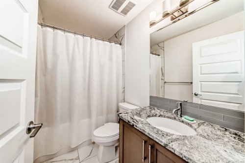 65 Saddlestone Green Ne, Calgary, AB - Indoor Photo Showing Bathroom