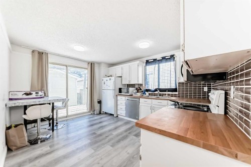279 Falton Drive Ne, Calgary, AB - Indoor Photo Showing Kitchen With Double Sink