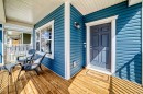 199 River Heights Green, Cochrane, AB  - Outdoor With Deck Patio Veranda 