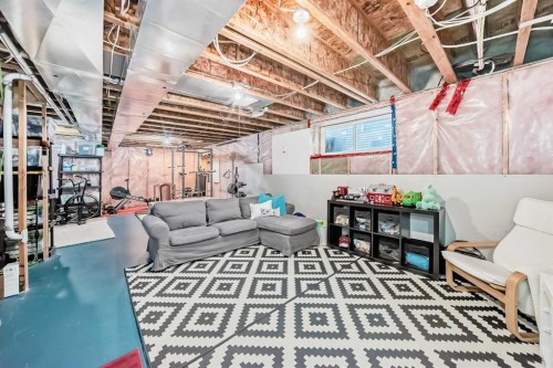 199 River Heights Green, Cochrane, AB - Indoor Photo Showing Basement