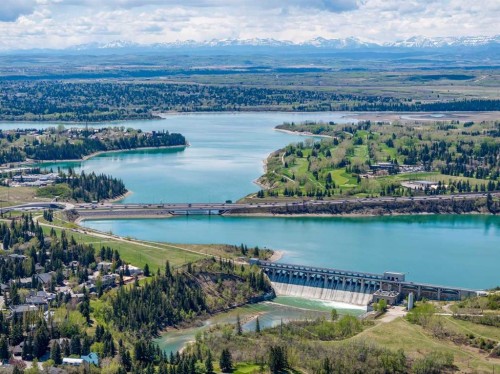 1207 Baldwin Crescent Sw, Calgary, AB - Outdoor With Body Of Water With View