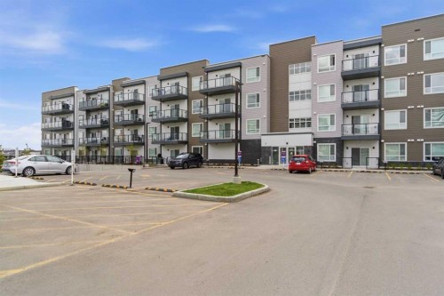 3417-33 Carringham Gate Nw, Calgary, AB - Outdoor With Balcony With Facade