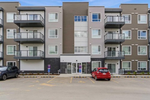3417-33 Carringham Gate Nw, Calgary, AB - Outdoor With Balcony With Facade