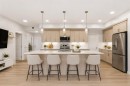 3417-33 Carringham Gate Nw, Calgary, AB  - Indoor Photo Showing Kitchen With Stainless Steel Kitchen With Upgraded Kitchen 