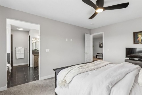 363 Precedence Hill, Cochrane, AB - Indoor Photo Showing Bedroom