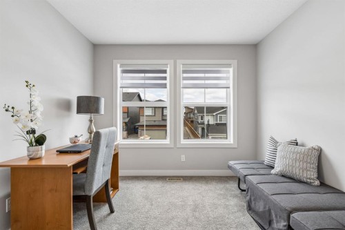 363 Precedence Hill, Cochrane, AB - Indoor Photo Showing Office