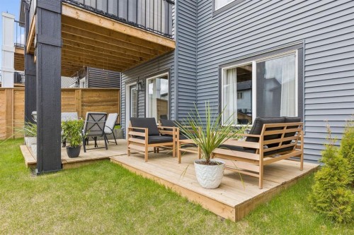 363 Precedence Hill, Cochrane, AB - Outdoor With Deck Patio Veranda
