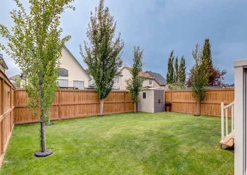 124 Copperfield Green Se, Calgary, AB - Outdoor With Backyard