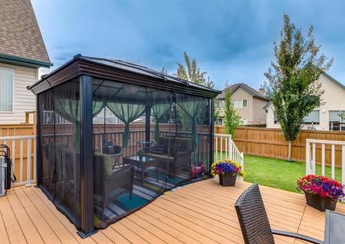 124 Copperfield Green Se, Calgary, AB - Outdoor With Deck Patio Veranda With Exterior