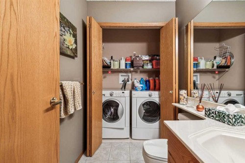 47 Sunlake Close Se, Calgary, AB - Indoor Photo Showing Laundry Room
