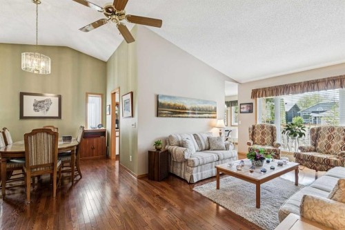 47 Sunlake Close Se, Calgary, AB - Indoor Photo Showing Living Room