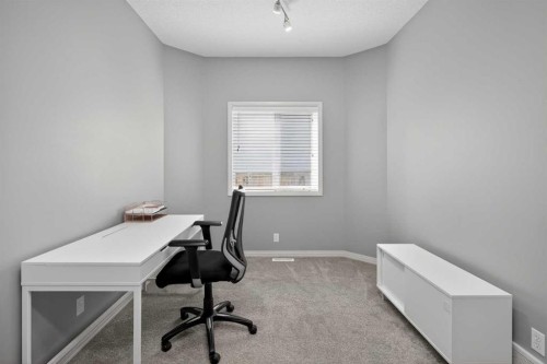 125 Cranleigh Park Se, Calgary, AB - Indoor Photo Showing Office