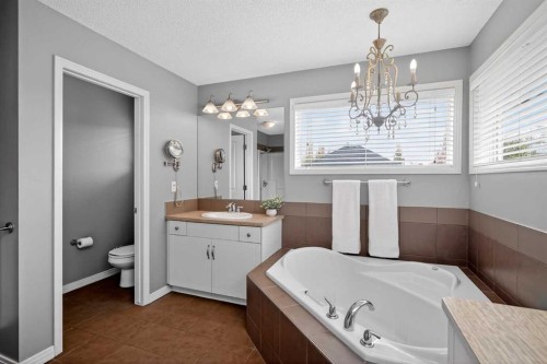 125 Cranleigh Park Se, Calgary, AB - Indoor Photo Showing Bathroom