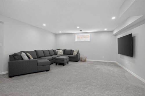 125 Cranleigh Park Se, Calgary, AB - Indoor Photo Showing Basement