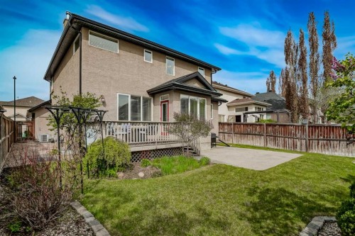125 Cranleigh Park Se, Calgary, AB - Outdoor With Deck Patio Veranda