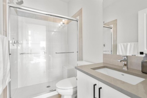 264 Mallard Grove Se, Calgary, AB - Indoor Photo Showing Bathroom