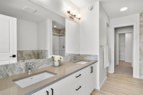 264 Mallard Grove Se, Calgary, AB - Indoor Photo Showing Bathroom