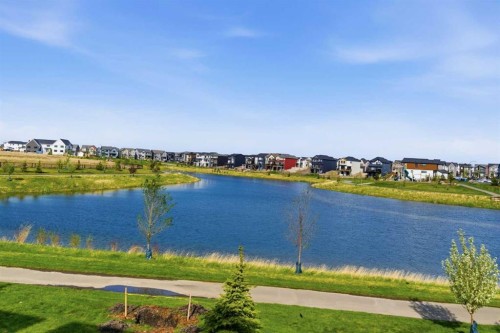 264 Mallard Grove Se, Calgary, AB - Outdoor With Body Of Water With View