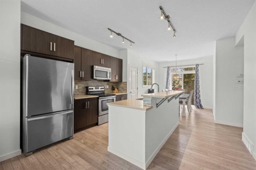134 Walden Circle Se, Calgary, AB - Indoor Photo Showing Kitchen With Upgraded Kitchen