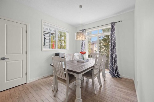 134 Walden Circle Se, Calgary, AB - Indoor Photo Showing Dining Room