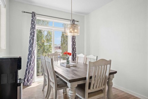 134 Walden Circle Se, Calgary, AB - Indoor Photo Showing Dining Room