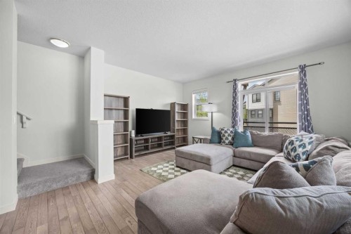 134 Walden Circle Se, Calgary, AB - Indoor Photo Showing Living Room