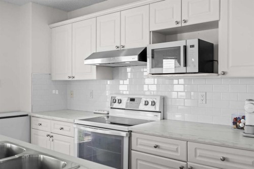 176 Arbour Grove Close Nw, Calgary, AB - Indoor Photo Showing Kitchen With Double Sink With Upgraded Kitchen