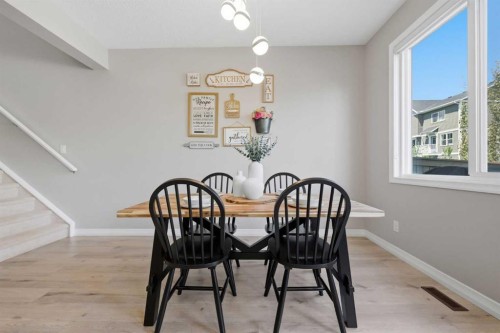 58 Kingfisher Crescent Se, Airdrie, AB - Indoor Photo Showing Dining Room