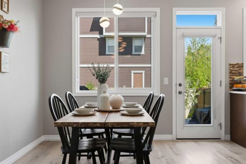 58 Kingfisher Crescent Se, Airdrie, AB - Indoor Photo Showing Dining Room