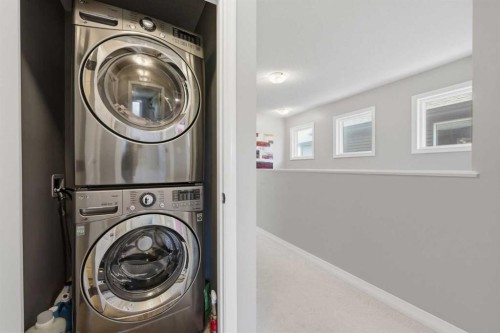 58 Kingfisher Crescent Se, Airdrie, AB - Indoor Photo Showing Laundry Room