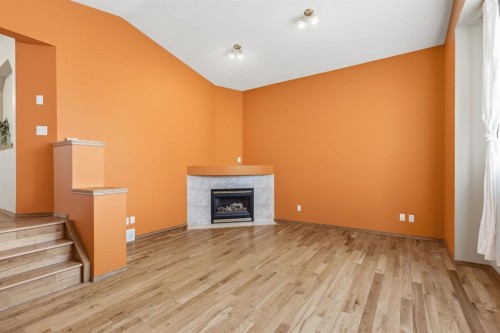 128 Valley Brook Circle Nw, Calgary, AB - Indoor With Fireplace