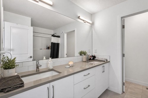 48 Willow Green Sw, Airdrie, AB - Indoor Photo Showing Bathroom