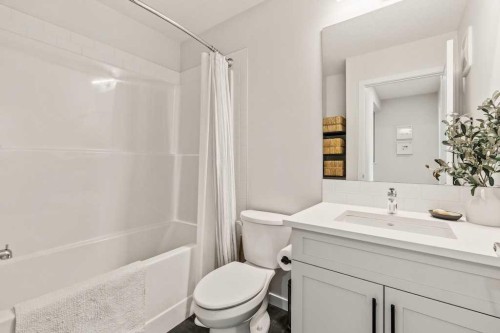 77 Magnolia Heath Se, Calgary, AB - Indoor Photo Showing Bathroom