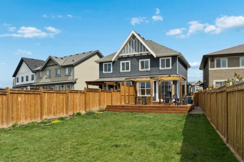 77 Magnolia Heath Se, Calgary, AB - Outdoor With Deck Patio Veranda