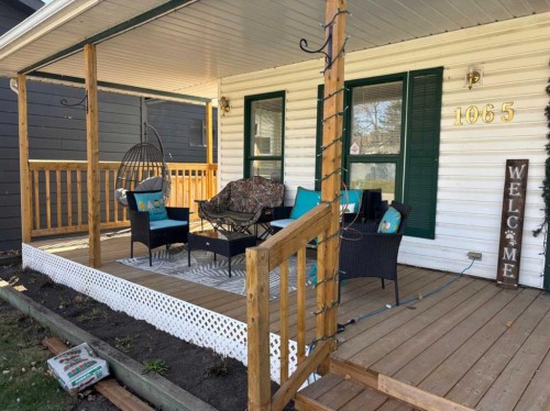 1065 East Chestermere Drive, Chestermere, AB - Outdoor With Deck Patio Veranda With Exterior