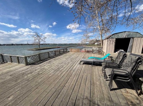 1065 East Chestermere Drive, Chestermere, AB - Outdoor With Deck Patio Veranda