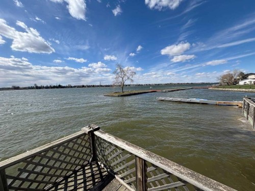 1065 East Chestermere Drive, Chestermere, AB - Outdoor With Body Of Water With View