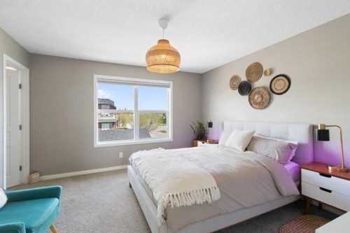 7 Masters Square Se, Calgary, AB - Indoor Photo Showing Bedroom