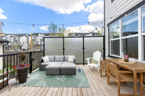 7 Masters Square Se, Calgary, AB - Outdoor With Deck Patio Veranda With Exterior