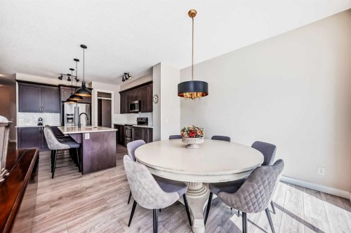 39 Sage Bluff Mews Nw, Calgary, AB - Indoor Photo Showing Dining Room