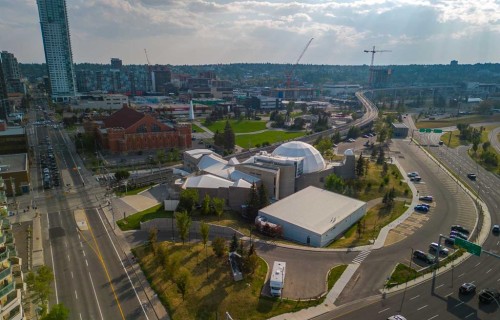 3202-930 6 Avenue Sw, Calgary, AB - Outdoor With View