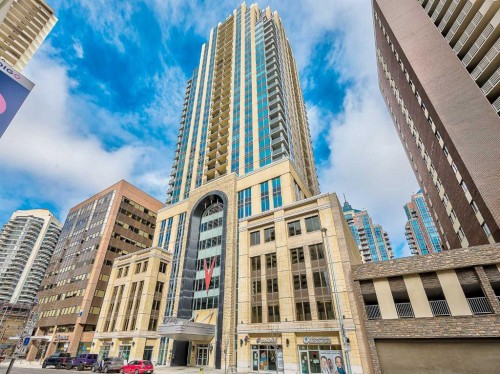 3202-930 6 Avenue Sw, Calgary, AB - Outdoor With Facade