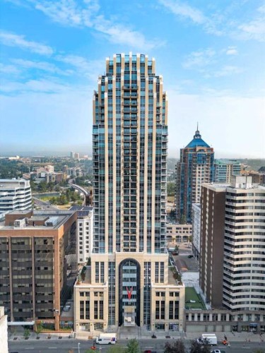3202-930 6 Avenue Sw, Calgary, AB - Outdoor With Facade