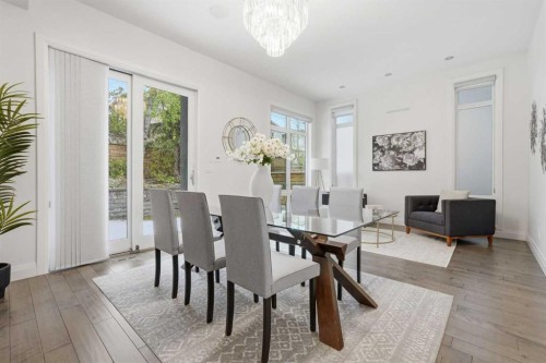 2109 20 Avenue Sw, Calgary, AB - Indoor Photo Showing Dining Room