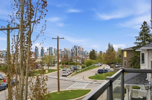 2109 20 Avenue Sw, Calgary, AB - Outdoor With Balcony With View