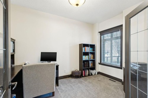 957 Coopers Drive Sw, Airdrie, AB - Indoor Photo Showing Office