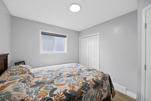 218 Saddlefield Place Ne, Calgary, AB - Indoor Photo Showing Bedroom